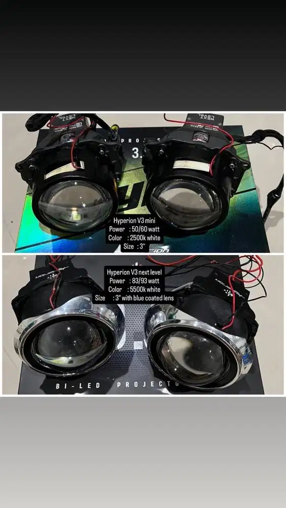 Jual Lampu Mobil Hyperion V3