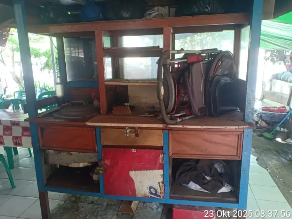 Jual gerobak apa adanya