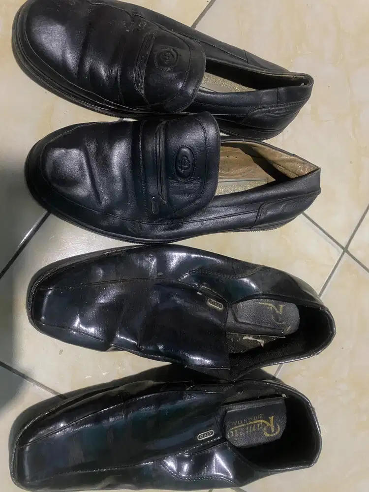 sepatu kulit tawarin jual butuh