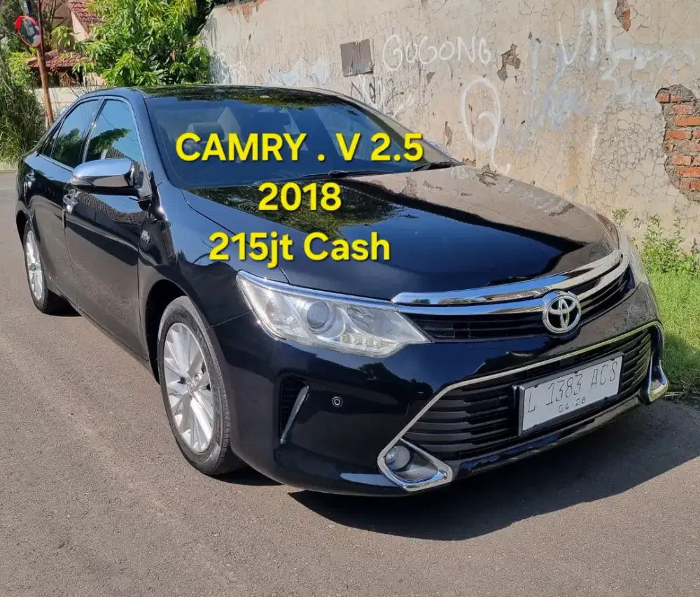 Camry V 2.5 2018 surabaya toyota L tg 1 pajak panjang camry