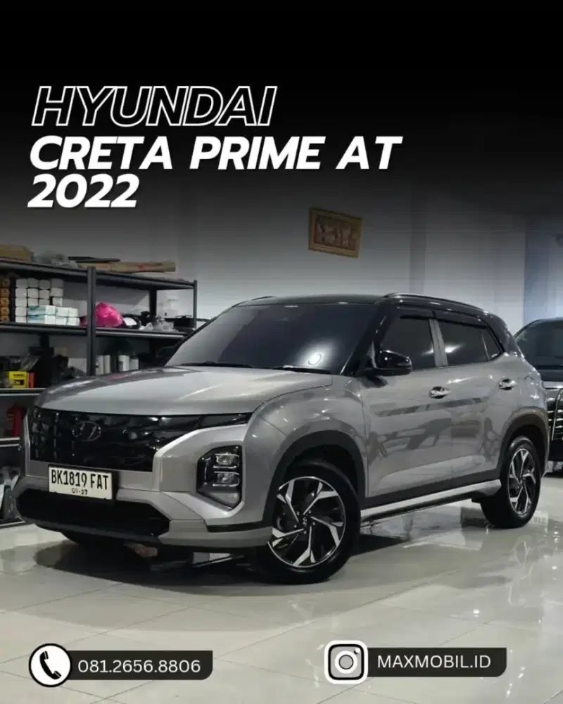 [ODO 20RB‼️] HYUNDAI CRETA 1.5 PRIME AT 2022 pemakaian 2023