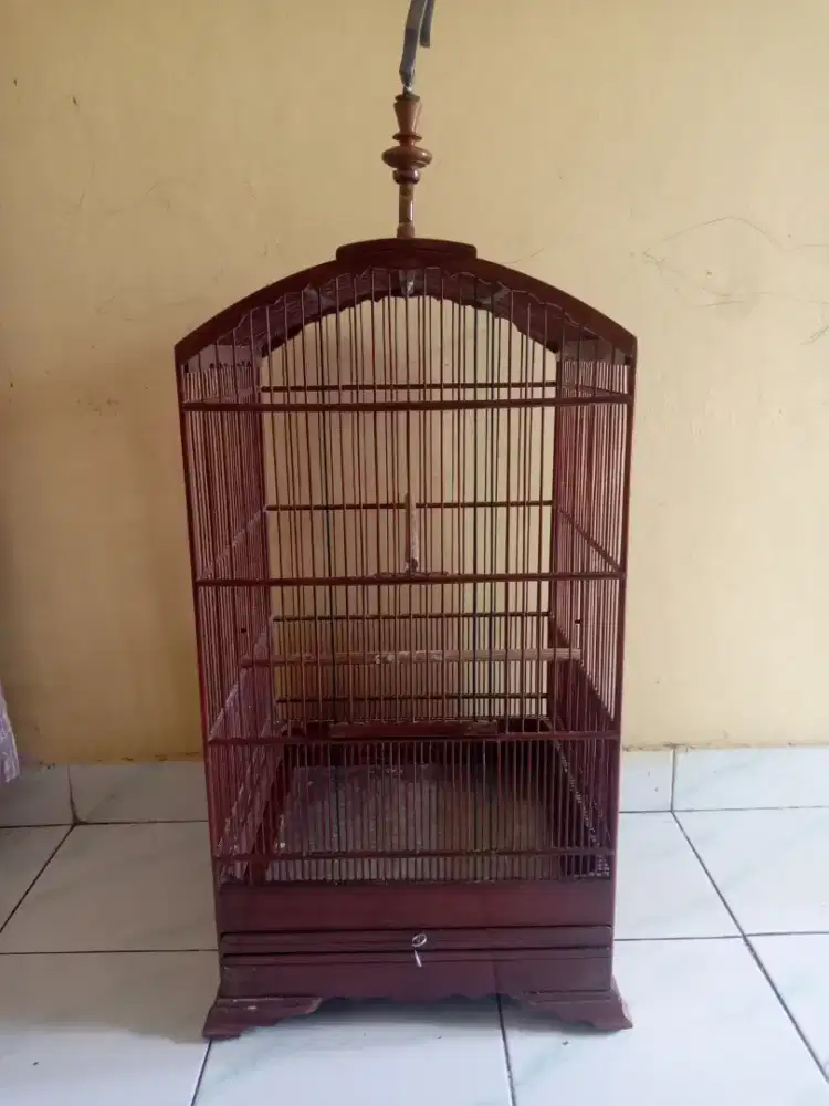 Kandang burung layak pakai