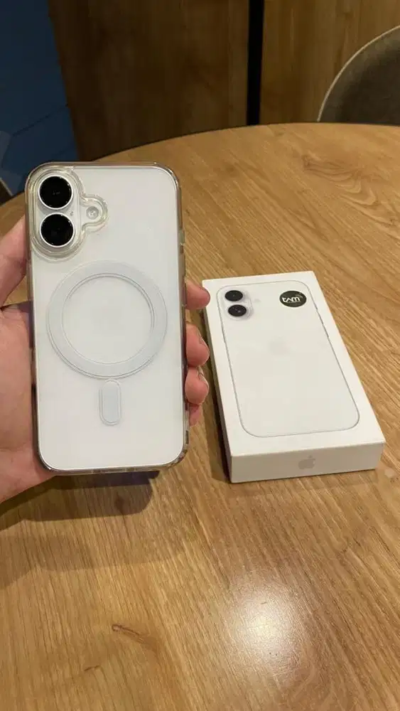 Jual iPhone 16 White 256gb IBOX