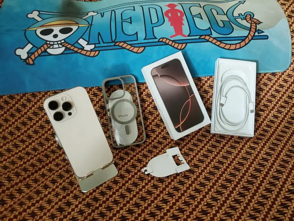 IPHONE 16 PRO 128GB INTER ALLPROV LKP ( OEM ) MULUS NOMINUS BISA TT