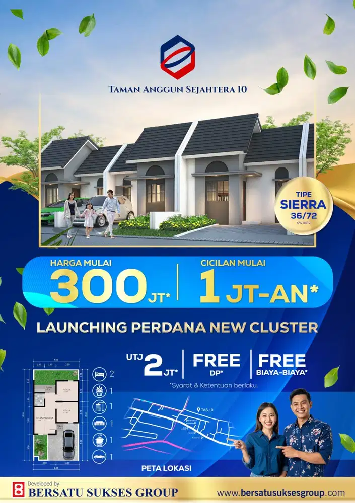 HUNIAN EXCLUSIVE DI SIDOARJO DENGAN HARGA 300JTAAN TANPA DP