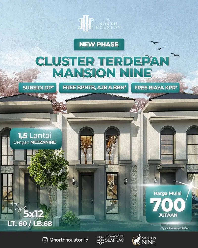EXCLUSIVE Rumah Cantik Mansion Nine Cukup 5 Juta Miliki Hunian Nyaman