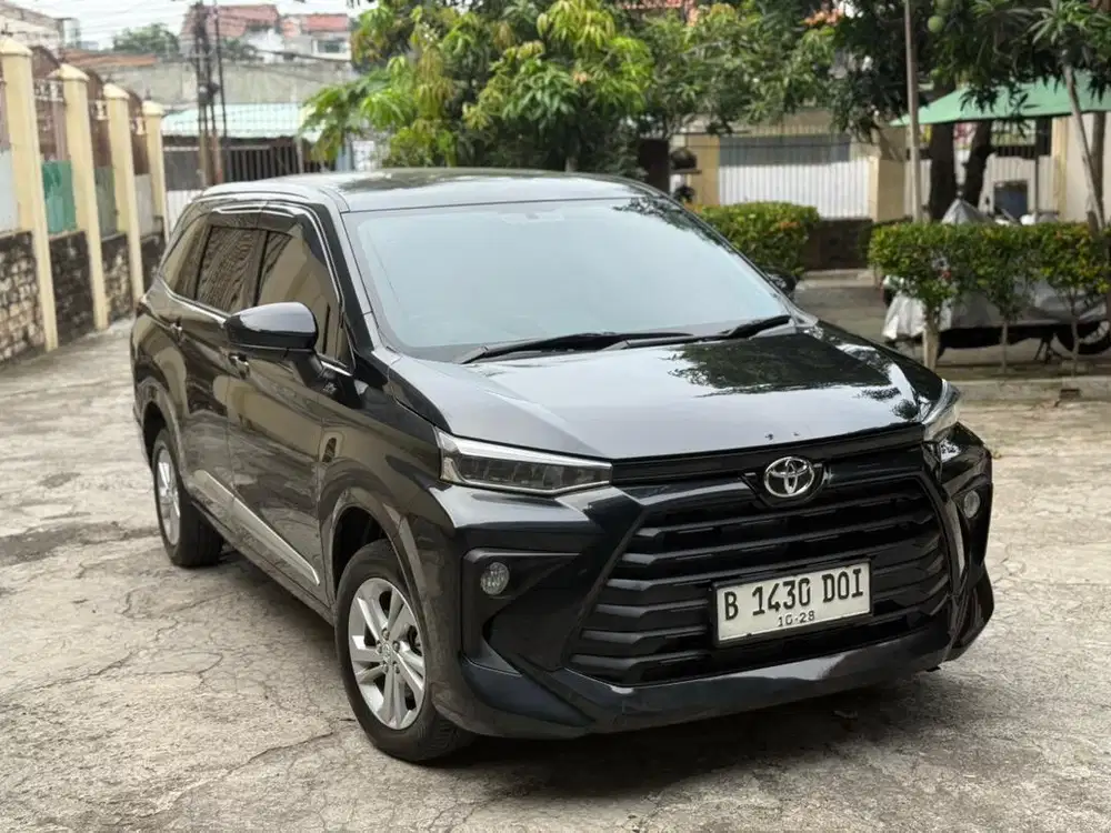 (Cash) Avanza 1.3 E CVT 2023 Hitam Metalik Pajak10/2024 Km48rb Record