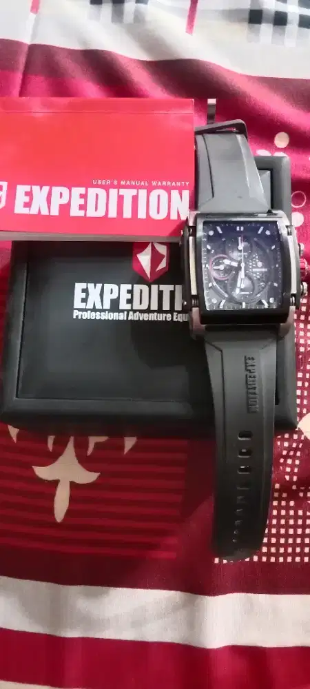 JUAL JAM TANGAN EXPEDITION  E 6798 M BLACK
