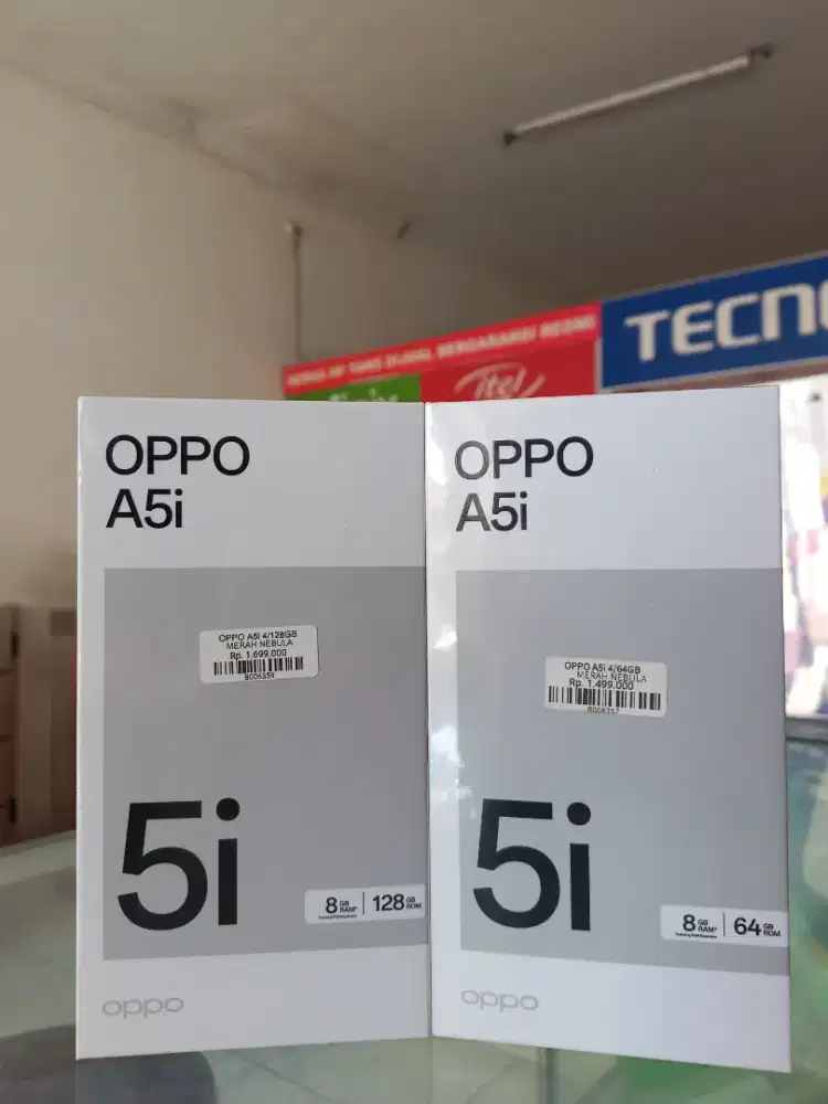 Oppo A5i 8gb / 128gb Bergaransi Resmi