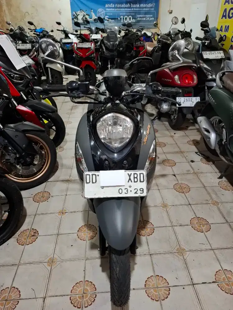 Yamaha Fino Sporty 125cc 2025 abu-abu