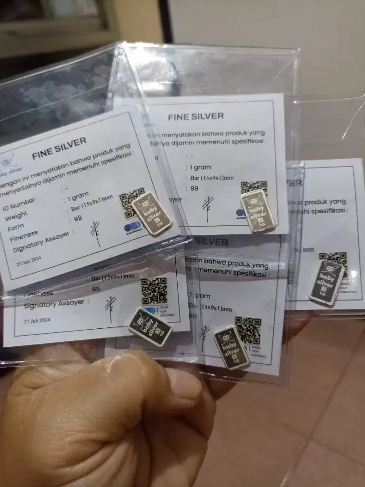 Dijual perak asli 1gr