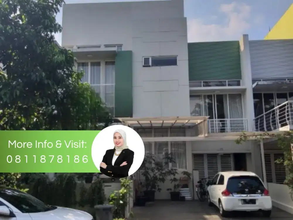 Rumah Fully Furnished dalam Cluster Kebayoran Sektor 7 Bintaro | KH
