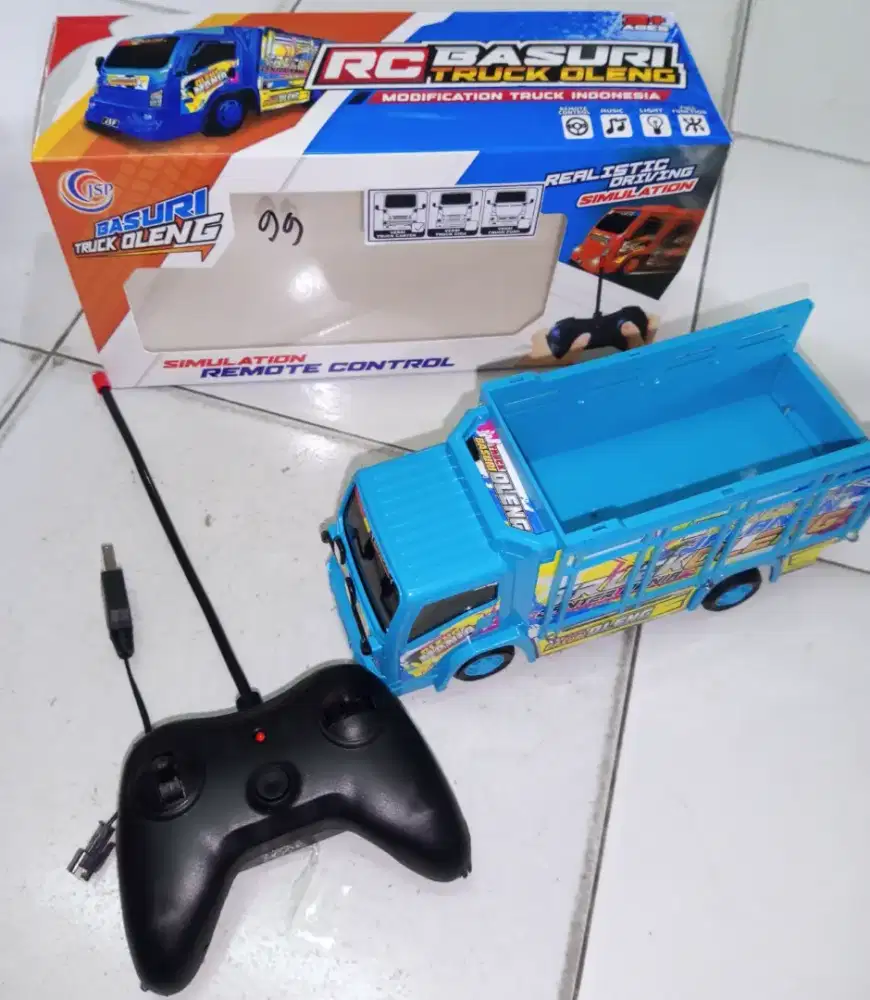 Mainan Anak Rc Truk Oleng Cas
