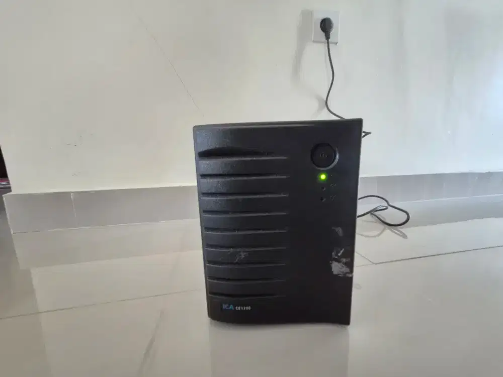UPS ICA 1200VA, Tetap Nyala ketika listrik padam, Cocok untuk PC &CCTV