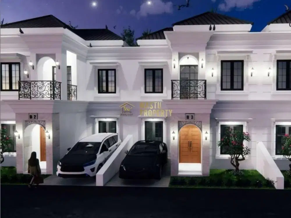 RUMAH DESIGN CLASIC MODERN 2 LANTAI, DEKAT JALAN GITO GATI PALAGAN