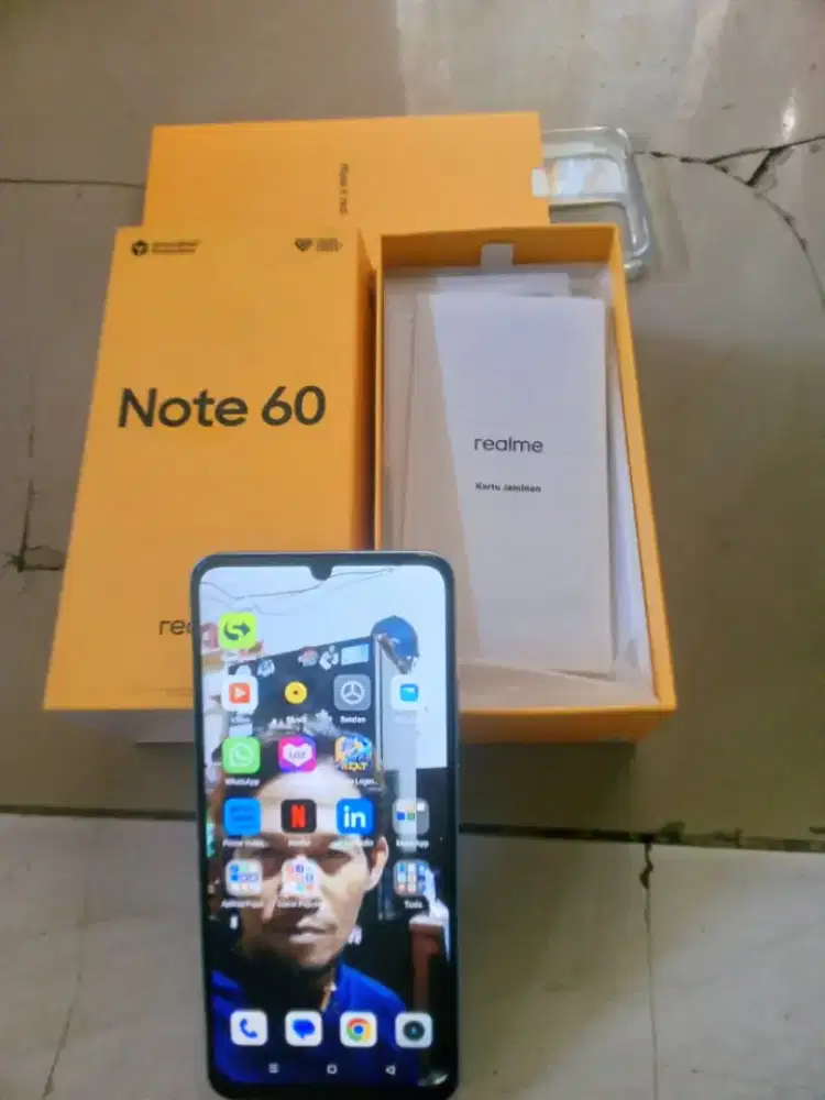 Realme not60 Gress fullset