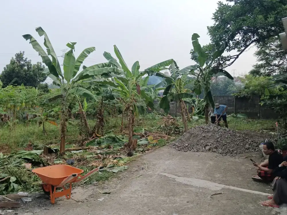 Tanah Strategis Cinangka 100 Meter Jl Raya, Terima SHM Perunit
