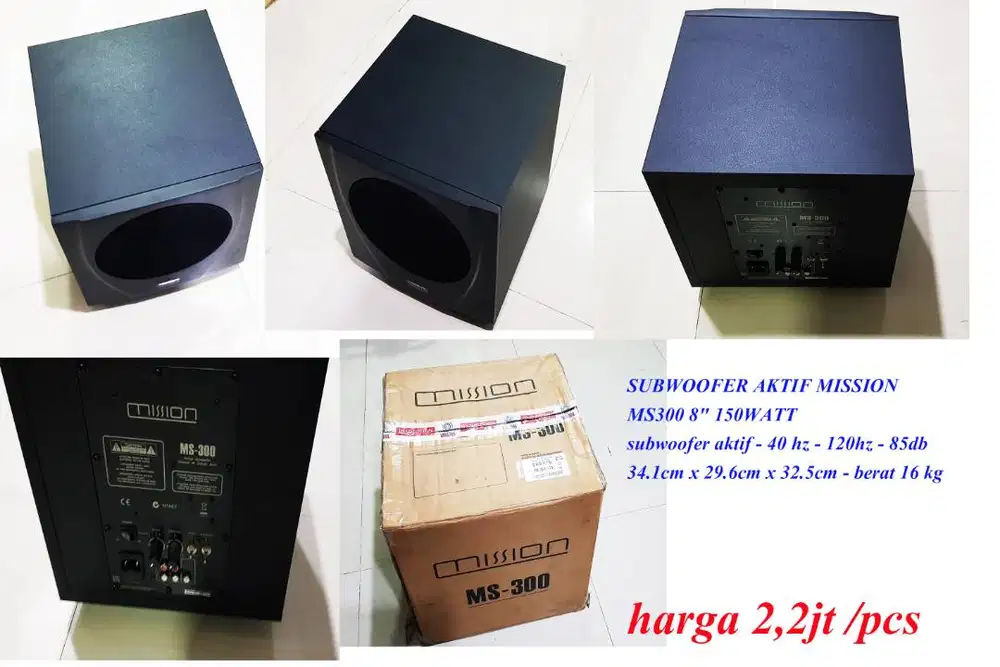 subwoofer mission 8in