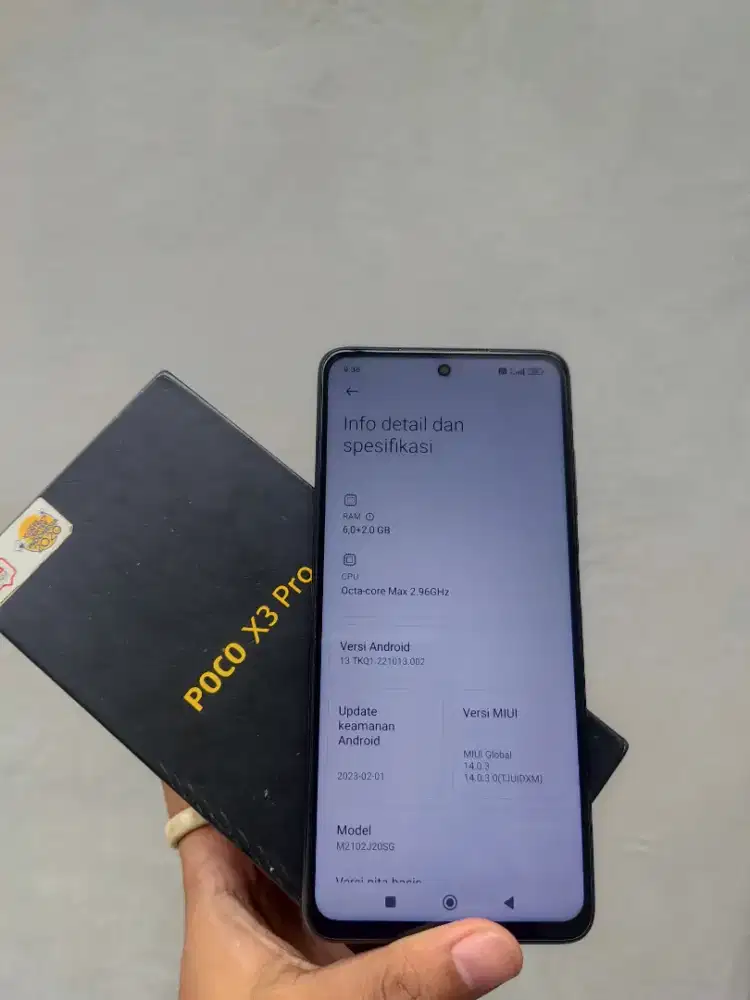 POCO X3 PRO 6/128 FULLSET