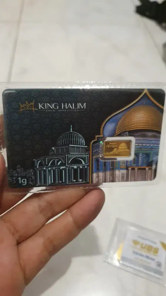 Emas King Halim 1 gr gram Al-Aqsa Surabaya Sidoarjo Gresik