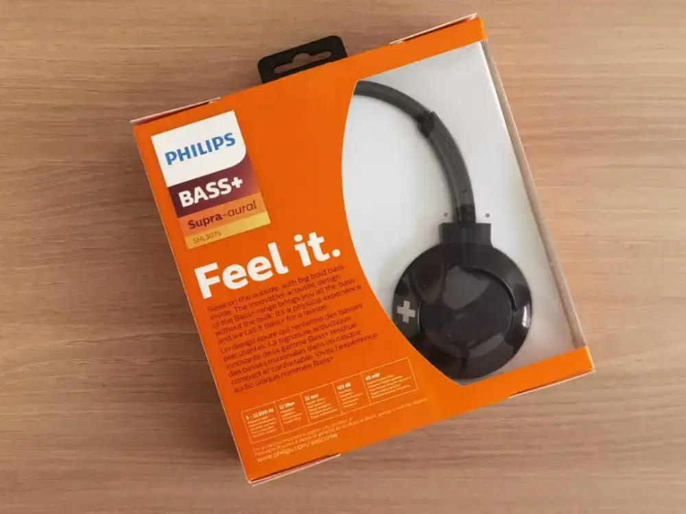 JUAL HEADPHONE PHILIPS SHL 3075 SEKEN RASA BARU!