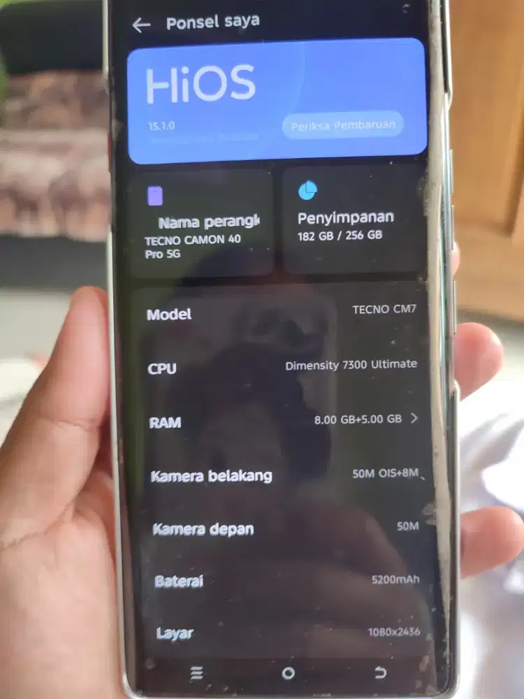 Tecno camon 40 pro 16/256