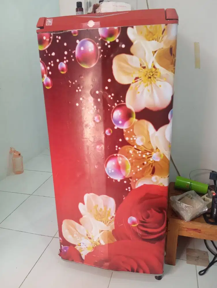 KULKAS 1 PINTU MERK SANYO DINGIN NAMPOLLL