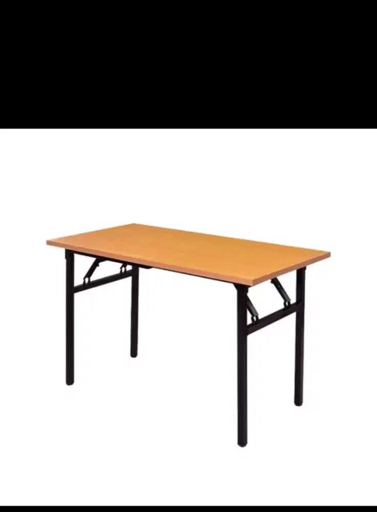 Meja lipat kayu