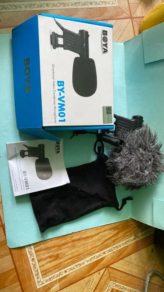 Mic Kamera Merk Boya like new