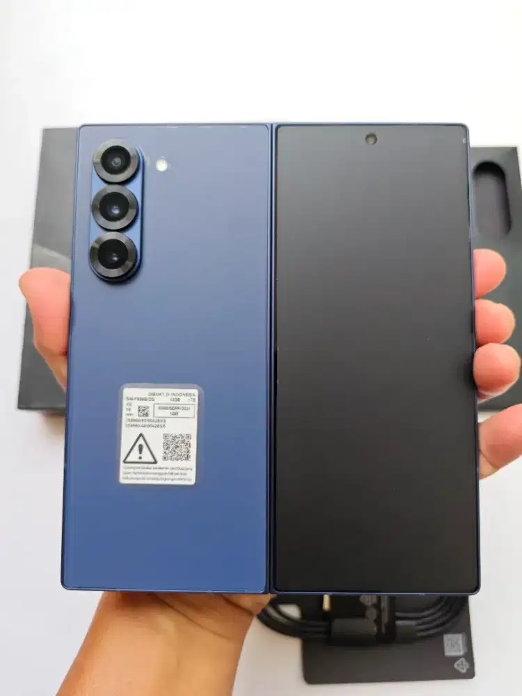 SAMSUNG ZFOLD 6 12/1TB SUPER MULUS 99% FULLSET