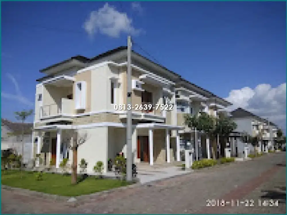 Rumah Jl Magelang Dekat Stasiun Tugu, Furnish, Strategis