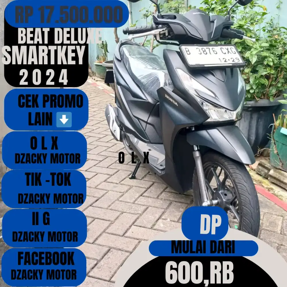 BEAT DELUXE SMARTKEY 2024 SECOND LIKE NEW