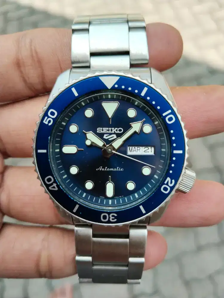 Seiko 5 Sports SRPD51K1 Automatic Blue Dial