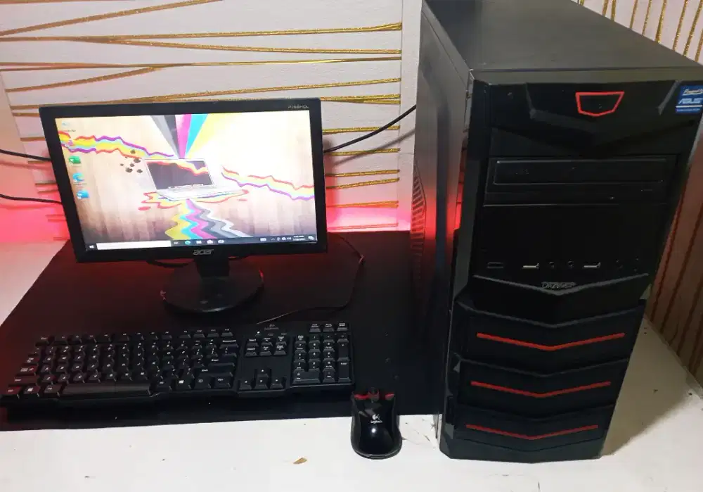 PC Komputer Fullset Core i3/ Ram 4Gb/ HDD 500Gb/ Monitor No Minus