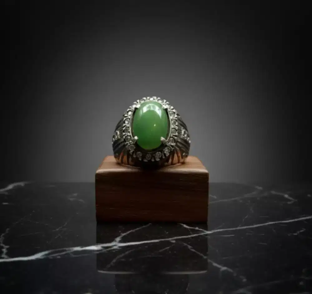Batu cincin sungai dareh ring perak
