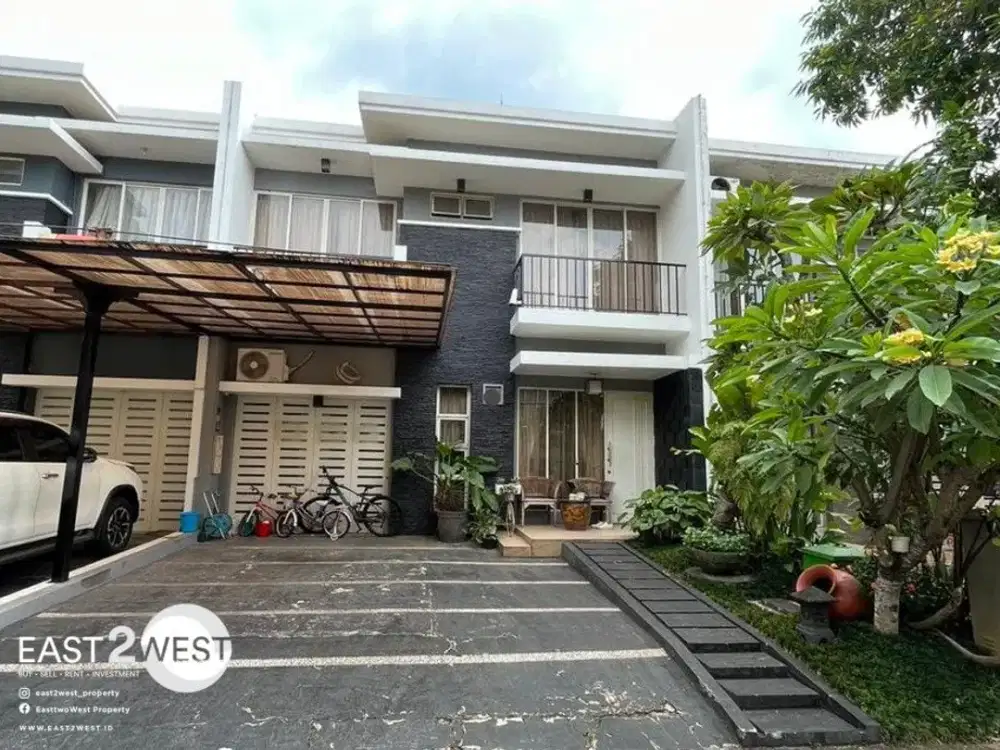 Jual Rumah Cluster Ruby Residence One BSD City Tangerang Selatan Siap Huni Lingkungan Nyaman Strategis