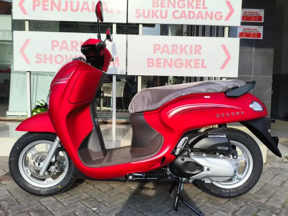 DIJUAL SAJA SCOOPY STYLISH MERAH