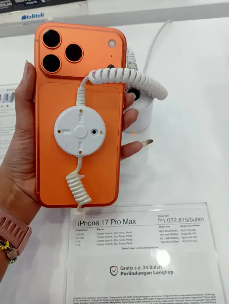Segampang itu cicilan iphone 17 Pro max pakai Home Credit cukup KTP