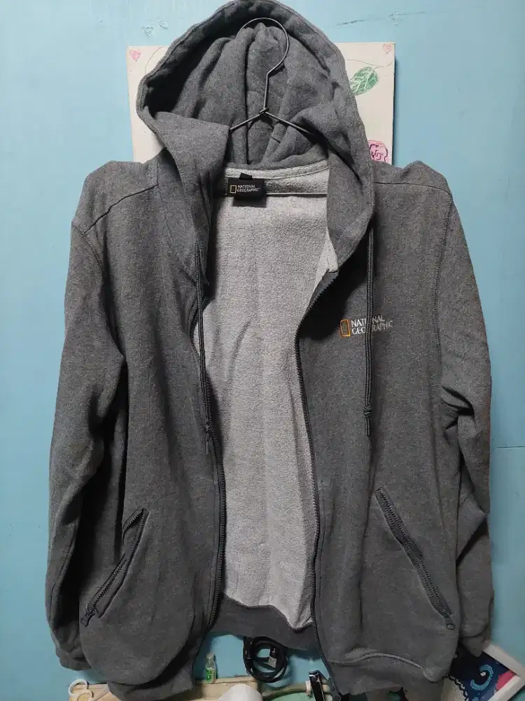 Jaket hoodie natgeo size Ĺ