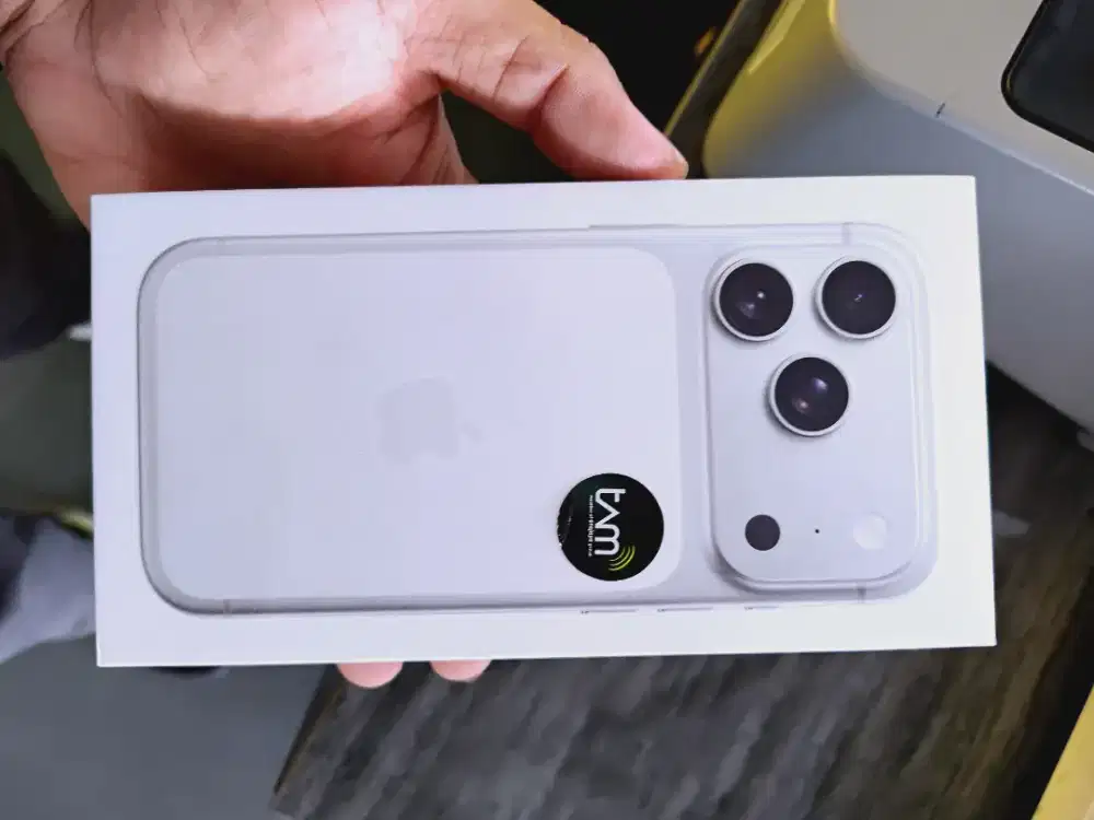 iPhone 17 Pro 512 GB Silver New Sege Resmi