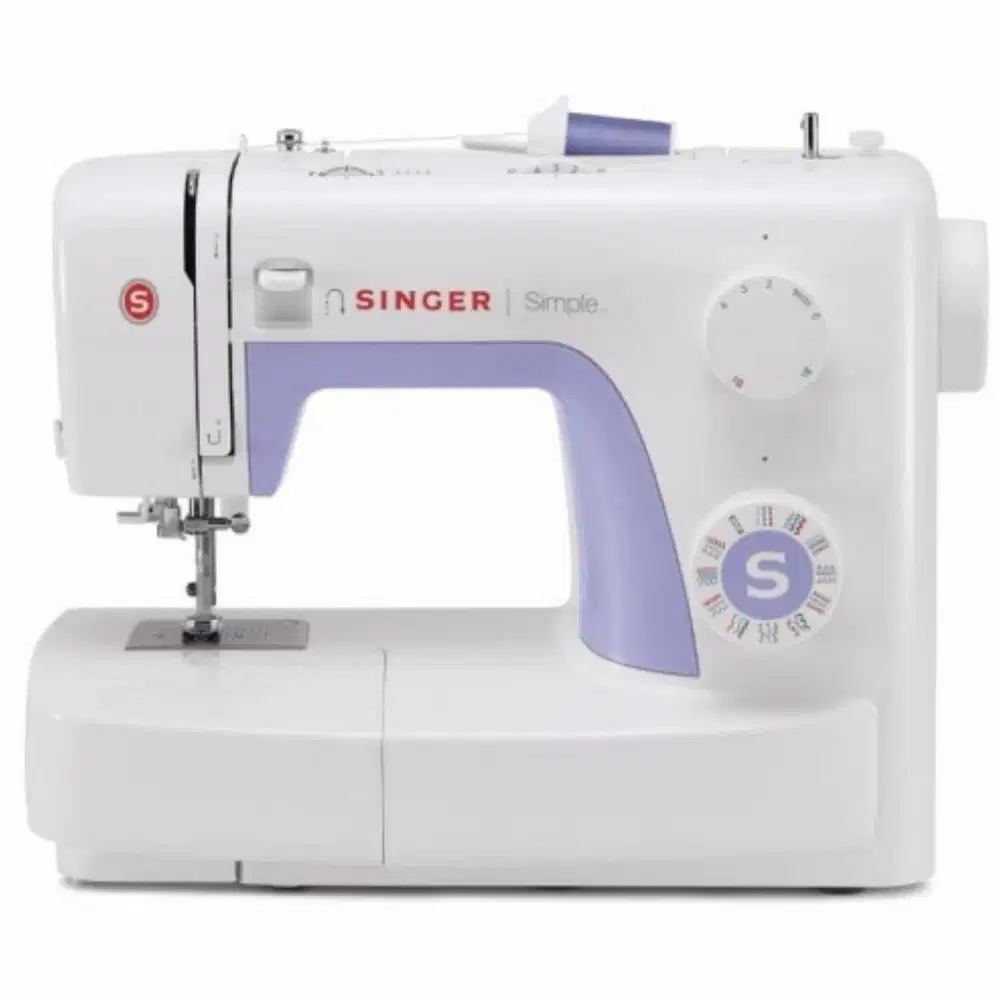 Mesin Jahit Portable Singer Simple 3232 Lilac Ungu ( BARU ) pemula