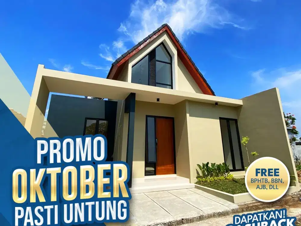 Rumah 1 Lantai Kekinian, Dekat UNS dan Harga 600 Jutaan!