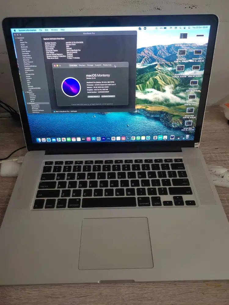 Jual Macbook Pro 2015 dual vga 500gb