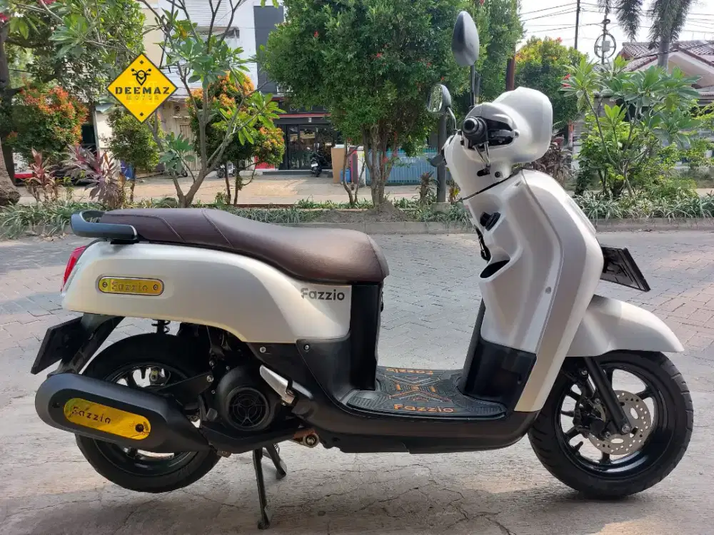 (DP 500 Rb)‼️ Yamaha Fazzio Lux Putih Mulus 2024 Cash / Kredit