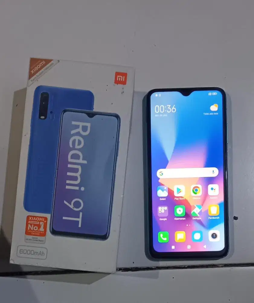 Jual HP Redmi 9T 6/128gb Second Mulus