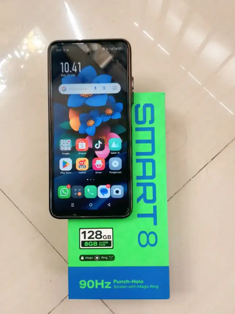 Infinix Smart 8 8/128 second Fullset
