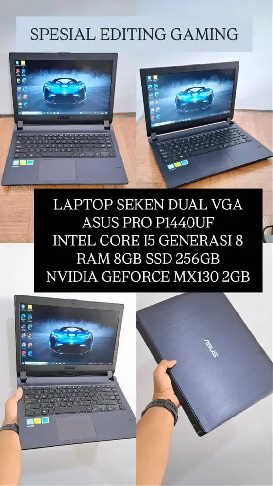 Laptop Second Asus Pro P1440UF