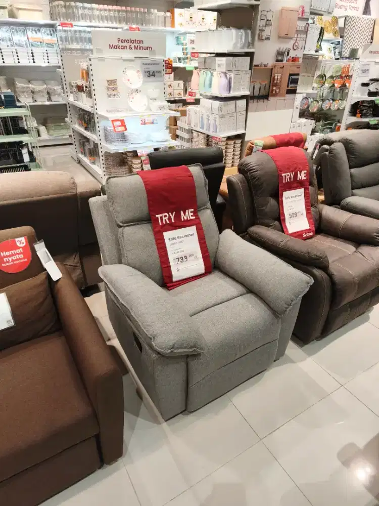 Sofa Recliner Baru Murah