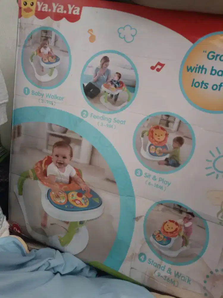 Baby Walker 4 in 1