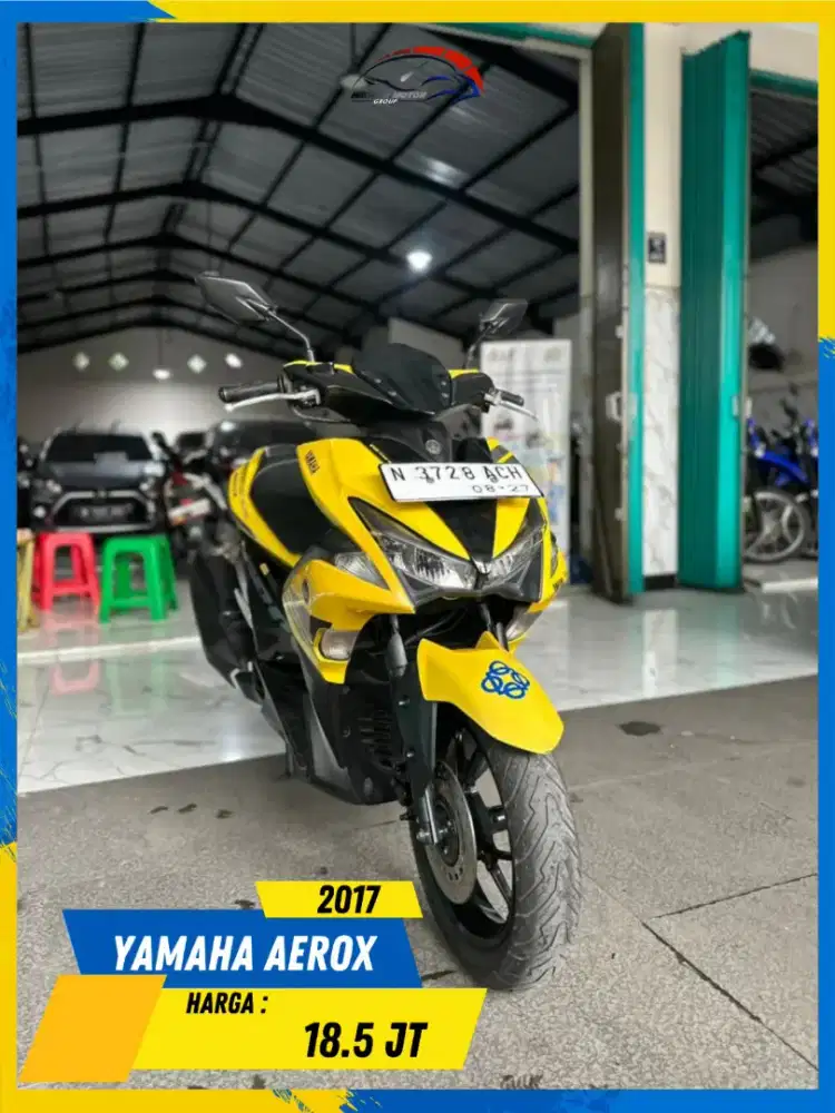 YAMAHA AEROX 2017 SIAP PANTAU BOSSKU HIKMAH MOTOR KEPUH MALANG